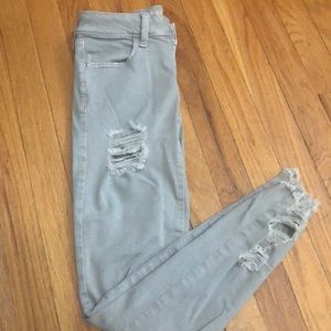 American Eagle super stretch jeans